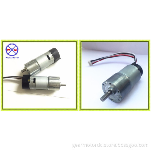 magnet encoder 12v gear motor with mini dc gearbox